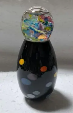 吹きガラス　オイル万華鏡 金子宏明「深宇宙」万華鏡・オイルタイプ 万華鏡専門店 鎌倉