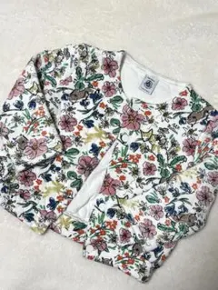 プチバトー キルティング カーディガン ジャケット 24m/86cm