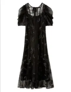 FRAY I.D コードフラワーレースドレス