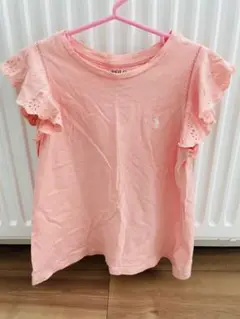 ⭐️美品⭐️ポロ・ラルフ・ローレン⭐️130cmフリル袖 Tシャツ ピンク⭐️