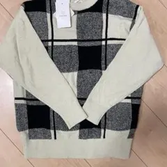 最終値下げ　ブランシェス　チェック柄　セーター 150 ニット