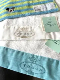 TOCCA ハンドタオル 2枚　UCHINO Disneyタオル1枚　セット