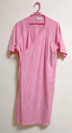 マタニティガウン パジャマ ピンク 妊婦 マタニティー 出産