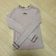 Algy ピンク 長袖カットソー