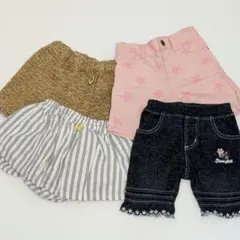 子供服 ボトムス ズボン 80cm 4着
