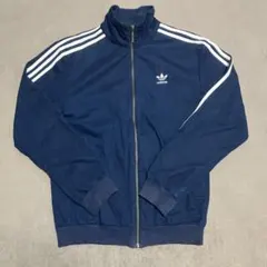 adidas ウーブン ファイヤーバード トラックジャケット 紺