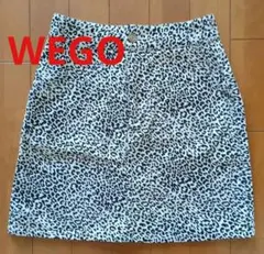 WEGO レオパード柄 台形スカート Sサイズ♡ トレンド／美シルエット