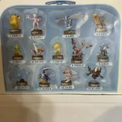 ポケモンフィギュア13体、トランク付き