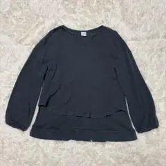 URBAN RESEARCH DOORS ダークグレー長袖トップス　フリーサイズ