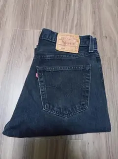 【希少】リーバイス501　W31×L32　90s　ブラックデニム　ジーンズ