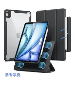 iPadAir11インチ専用スタンド機能付きケース ブラック