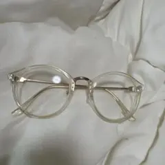 クリアラウンドメガネ フリーサイズ