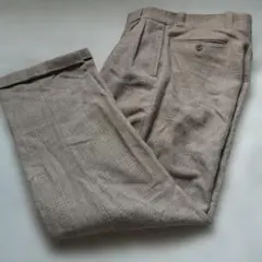 メンズ スラックス パンツ ベージュ系