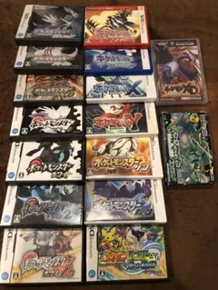 ※箱のみ※ポケットモンスター ゲームソフト まとめ売り　※ソフト無し