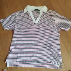 TOMORROWLAND　ストライプ ポロシャツ