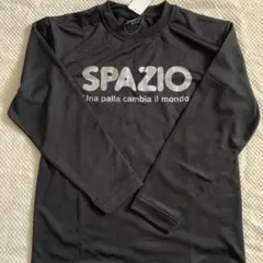 SPAZIO サッカー 長袖シャツ M ブラック