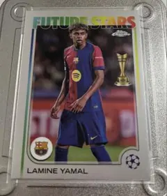 Topps Chrome ラミン・ヤマル FCバルセロナ