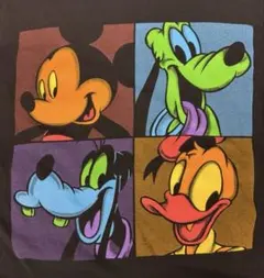 【激レア・XL】90s ミッキーアンリミテッド Tシャツ ポップアート 黒