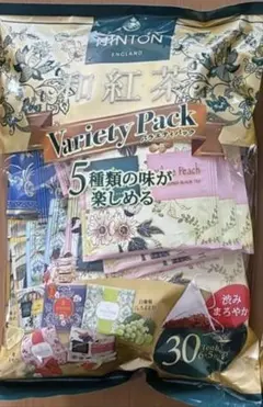 MINTON 和紅茶バラエティパック 30P 国産 ノンカフェイン 飲み比べ2袋のサムネイル