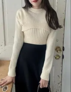 PATRA mellowneon レイヤードニットセット