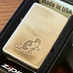 希少】Zippo 1993年製 知床国立公園 熊 鮭 彫刻 ヴィンテージ 絶版