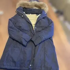 URBAN RESEARCH Rosso モッズコート　ダウン　ネイビー　紺