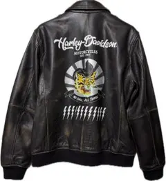 ARCHER BOMBER LEATHER JACKET “SIZE L”のサムネイル