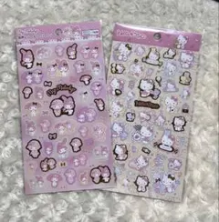 箔押しシール　サンリオ　2枚セット