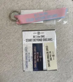 BE:FIRST リボンキーホルダー ステッカーセット 新品未使用　映画