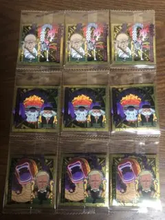 ワンピース 大海賊シールウエハース LOG.13 五老星 R 3種 9枚セット