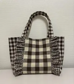 ボンボンコピーヌ Bon Bon Copine キャリーバッグ ギンガムチェック