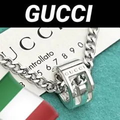 美品‼️GUCCI ロゴラウンドピアス 片耳 シルバー925 - メルカリ