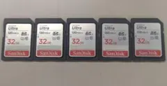 SanDisk Ultra 32GB SDカード 120MB/s
