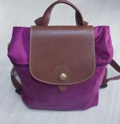 2026年最新】Longchamp カラー：パープル系 レディース リュック