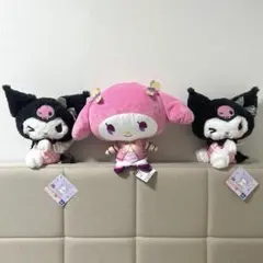 Sanrio マイメロ・クロミ ぬいぐるみ 約28cm 3体セット