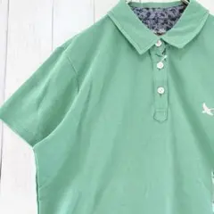 エディーバウアー ポロシャツ L相当 グリーン 緑 FREEDRY 花柄のサムネイル