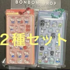 サンリオキャラクターズ　ボンボンドロップミニチュアチャーム　キティ　はぴだんぶい