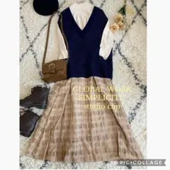 SALE!スタディオクリップ　ガーリースカート コーデ　3点セット