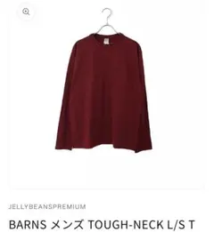 BARNS メンズ TOUGH-NECK L/S T バーガンディ Mのサムネイル