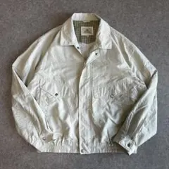 90s スイングトップ ブルゾン アイボリー LL アメカジ ノームコア
