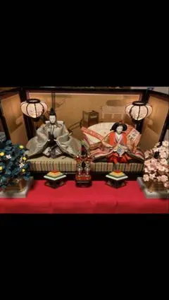 雛人形 桃の節句 親王台 丸型台 金色 - メルカリ