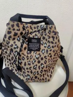 ヒョウ柄 ショルダーバッグ