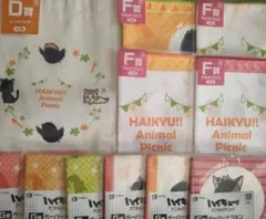 ハイキュー  みんなくじ   D賞1点　F・G賞セミコンプリート　全１１点セット