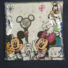限定　ディズニー　25周年　ハンドタオル