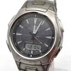 稼働 CASIO ウェーブセプター WVA-430J 電波ソーラー アナデジ