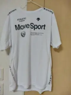 DESCENTE Move Sport Tシャツ XA ホワイト
