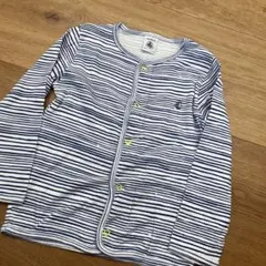 Petit Bateau ストライプカーディガン 24m