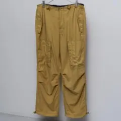 90s old GAP polyester cargo design pants