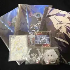 鬼滅の刃 遊郭編 妓夫太郎＆堕姫 コースター ポストカード クリアファイル