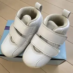 ASICS ホワイト スニーカー 13cm